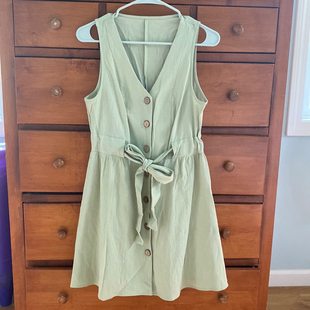 Mint summer dress